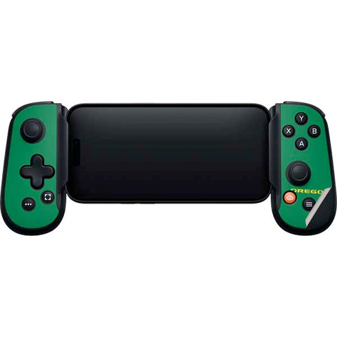 University of Oregon UO on Green Backbone One for iPhone Game Controller Skin